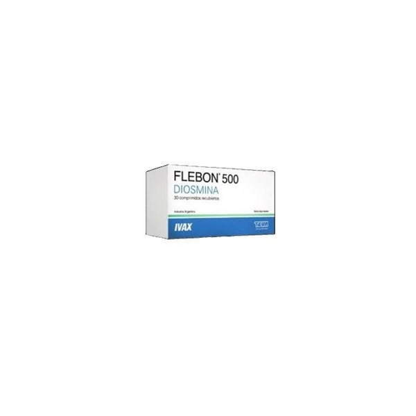 Flebon 500 Mg | 30 Comprimidos | Diosmina #1