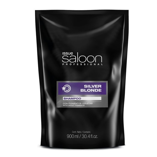 Issue Profesional Saloon Shampoo Silver Blonde 900 ml #1
