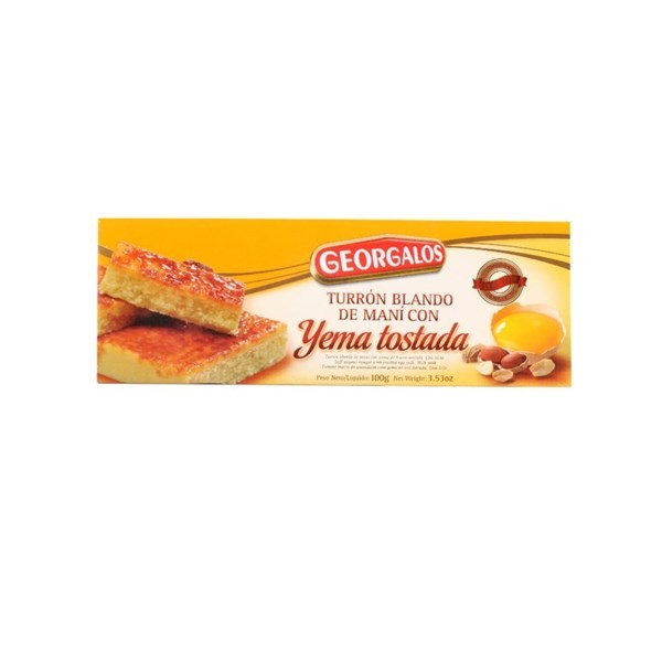 Turrón Georgalos Especiales Yema Tostada X 100 Gr. #1