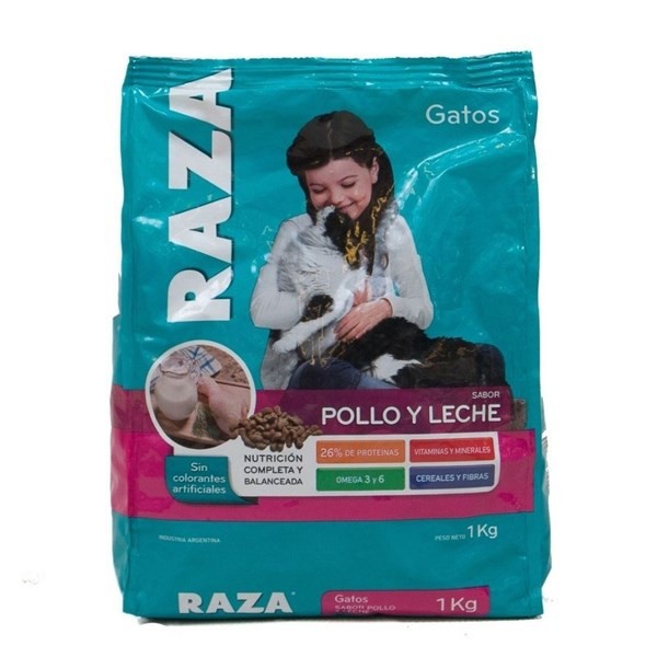 Mir Raza Gatos  pollo Leche 1K #1