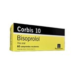 Roemmers Corbis 10 Mg Bisoprolol x 60 Comp Rec #1