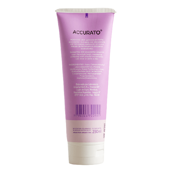 Emulsión Corporal Accurato 250 ml alt