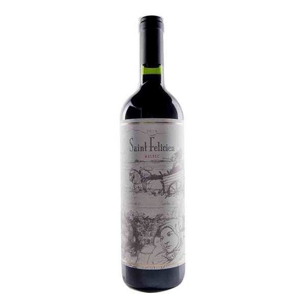 Vino Tinto Saint Felicien Malbec 750 Cc #1