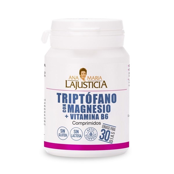 Ana María La Justicia Triptófano con Magnesio y Vitamina B6 | 60 comrpimidos  #1