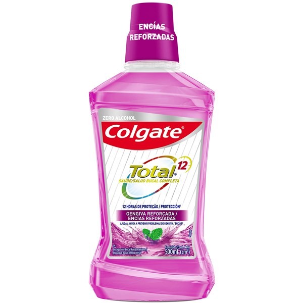 Colgate Enjuague Bucal Total 12 Encias Reforzadas 500 ml alt