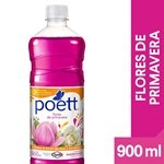 Limpiador Desinfectante De Pisos Poett Flores De Primavera 900 Ml #1