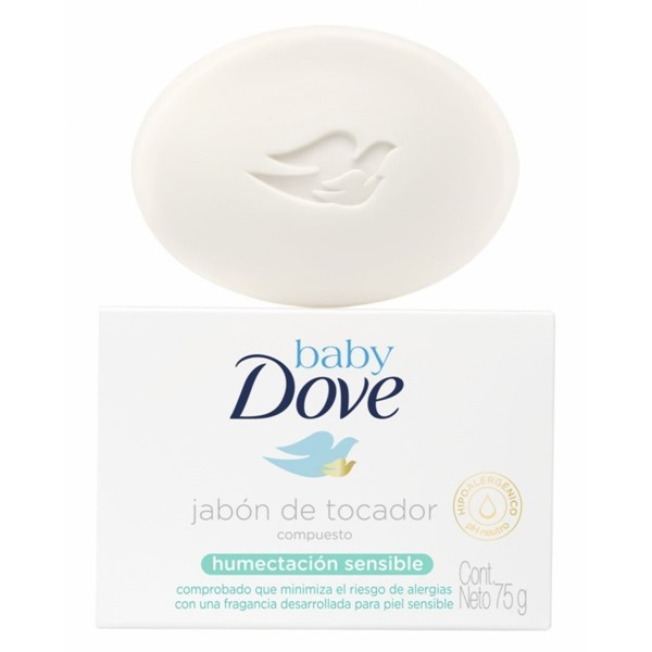 Dove Baby Jabón Humectación Sensible 75 Gr alt