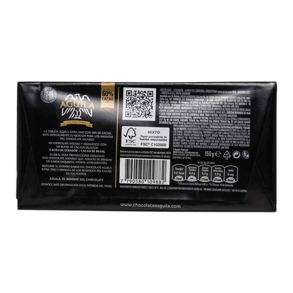 Chocolate Aguila Para Taza 150 Gr alt