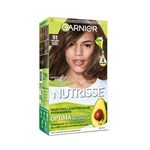 Garnier Kit Coloración Permanente Nutrisse Clásicos x 45 g 51 Castano Claro Cenizo #1