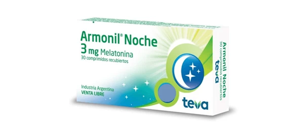 Armonil Noche Melatonina 3 mg Inductor Del Sueño 15 comprimidos