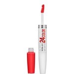 Maybelline Labial Super Stay 24hs | 205 Steady Red #4
