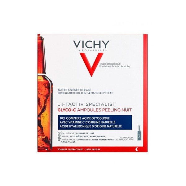 Vichy Lifactiv Ampollas Glyco-C Peeling Noche (10 Unidades) #1