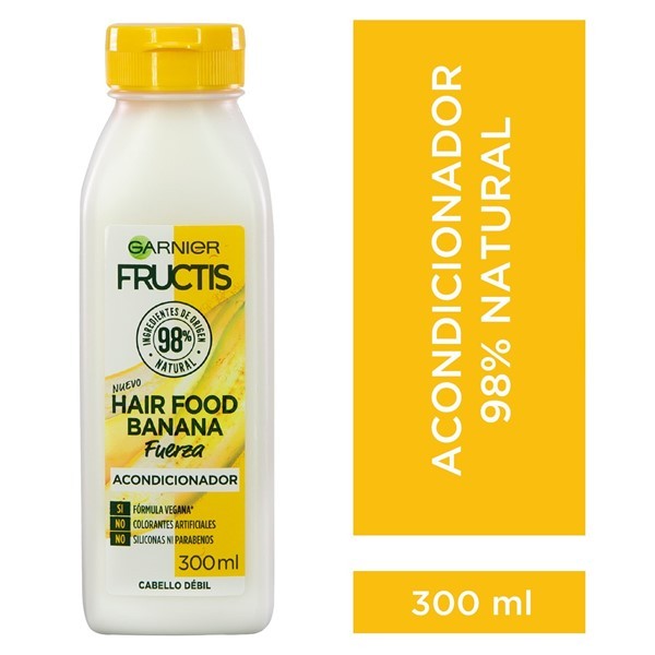 ACONDICIONADOR FRUCTIS HAIR FOOD BANANA 300ML #1