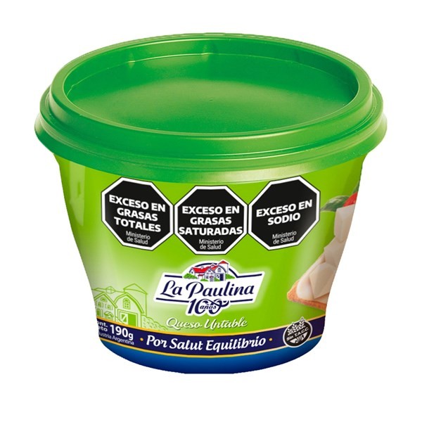 Queso Port Salut La Paulina Untable Light 190 G. #1