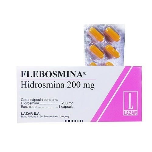 Flebosmina 200 | 60 Capsulas | Hidrosimina #1
