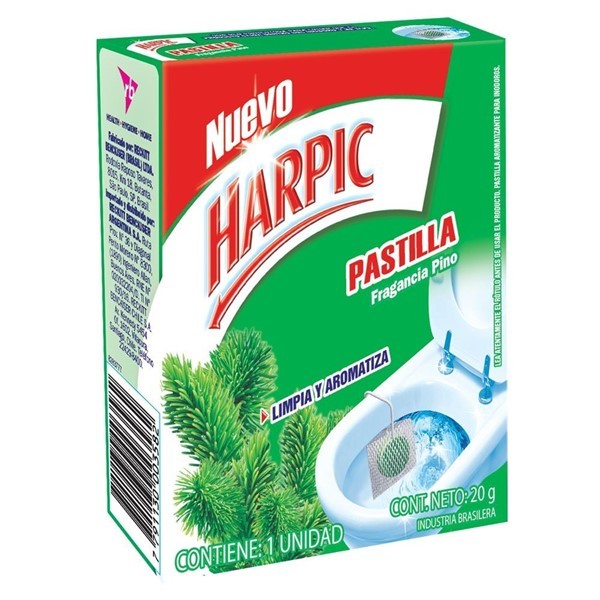 Desodorante Para Inodoros Harpic Pino alt