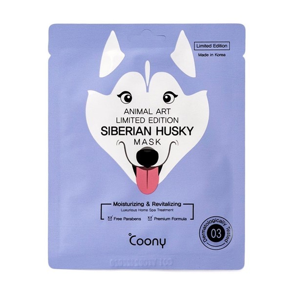 Coony Animal Art Siberian Mask (Moisturizing) #1