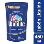 Jabón Líquido Para Ropa Woolite Todos Los Días Repuesto 450 ml. #1