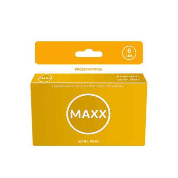 Preservativo Maxx Super Fino x6u.