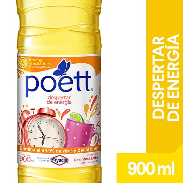 Poett Limpiador Líquido Pisos Despertar de Energía #1