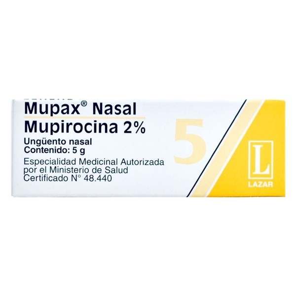 Mupax Unguento Nasal | 5 g | Mupirocina #1