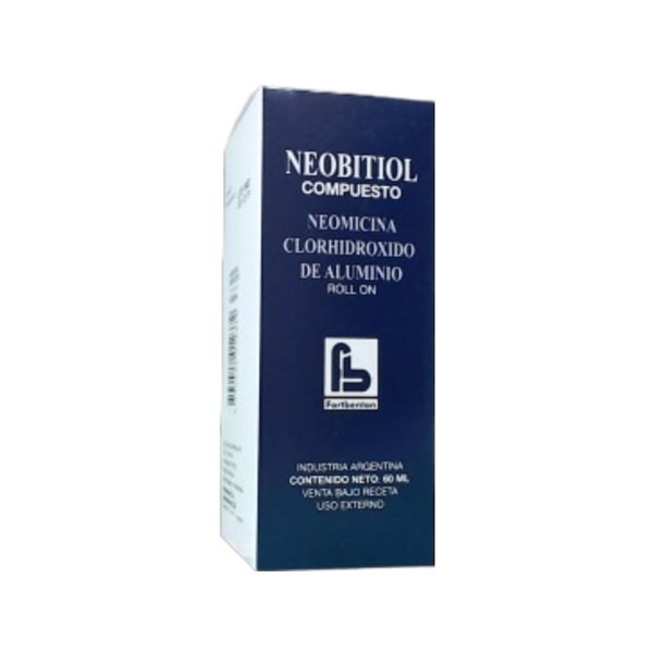 Fortbenton Neobitiol Roll-On Neomicina+Asoc. x 60 ml #1