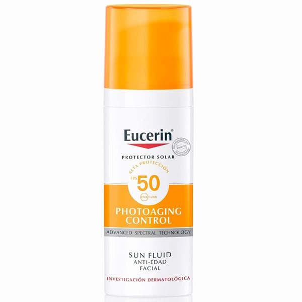 Eucerin Fluido Antiedad Sun Para Todo Tipo de Piel Fps 50 50 ml alt