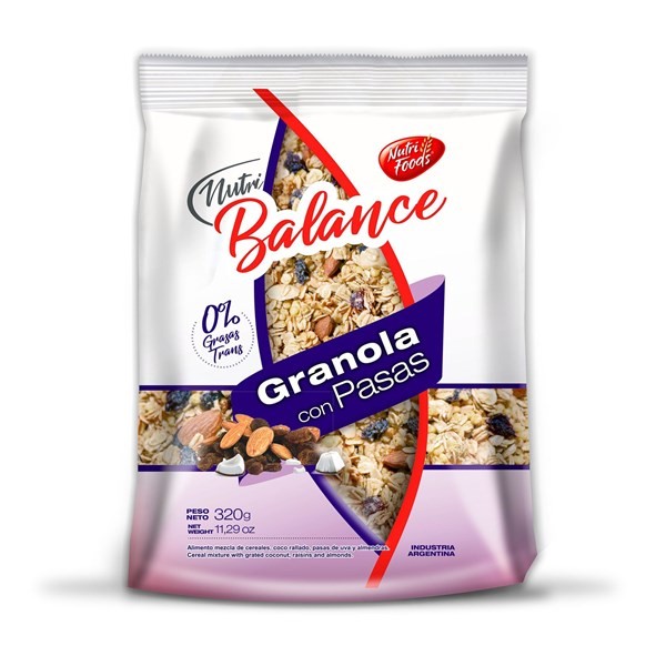 Granola Nutri Foods 320 G. #1