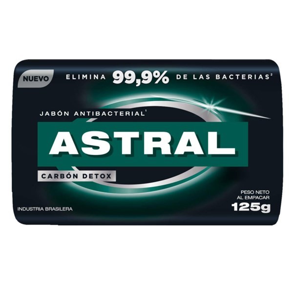 Astral Protex Jabón Carbón Detox |125 gramos | 4 Unidades #1