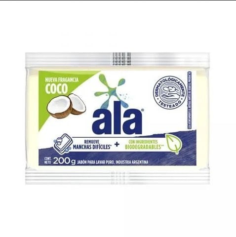 Ala Jabón en Barra Para Lavar Coco alt