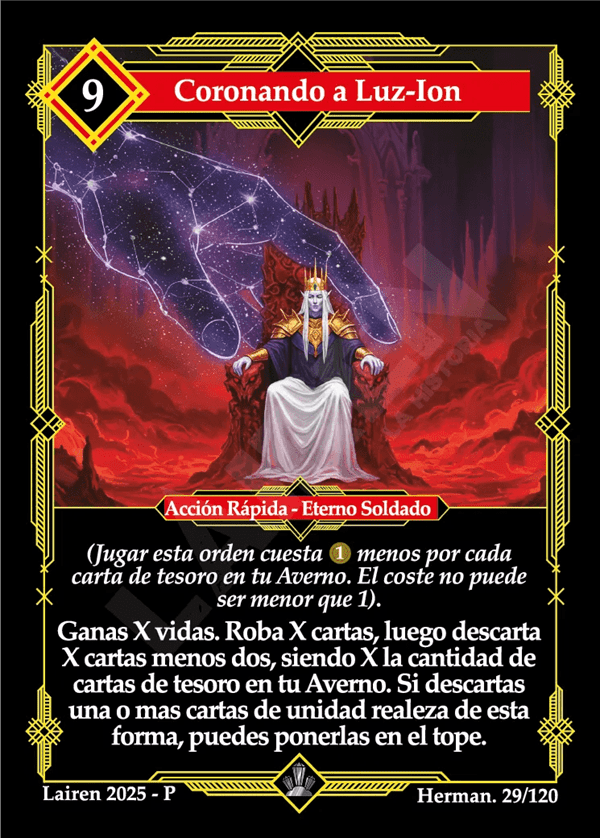 029 Coronando A Luz-Ion - Coste 9