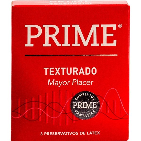 Prime Preservativos Texturado (3 Unidades) alt