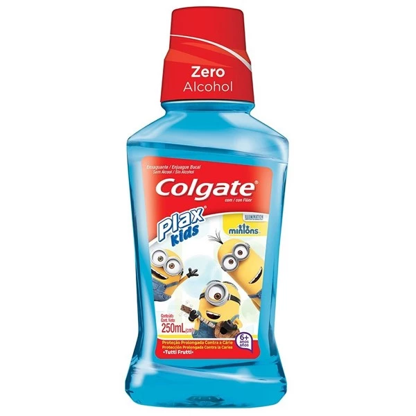 Colgate Enjuague Bucal Kids Minions 250 ml