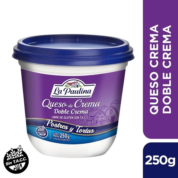 Queso Crema La Paulina Doble Crema 250 Gr #1