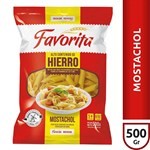 Fideos Favorita Mostachol Hierro 500 Xg #1