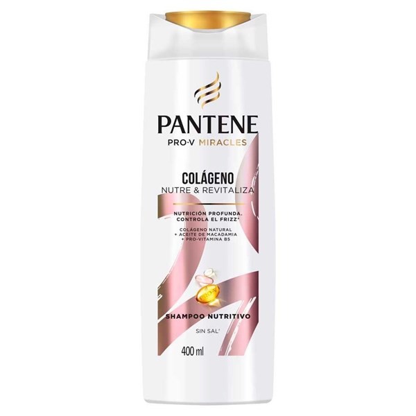 Pantene Shampoo Colágeno Nutre & Revitaliza 400 ml #1