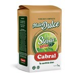 Yerba Mate Cabral Compuesta endulzada con hojas de stevia. | 1 kg #1