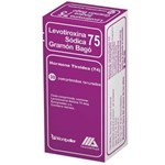 LEVOTIROXINA 75MG 30 COMPRIMIDOS #1