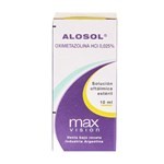 Max Vision Alosol Oximetazolina+Hialuronato Sódico Gotas Oftalmicas x 10 ml #1