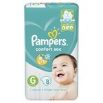 Pampers 8 unidades | G #5