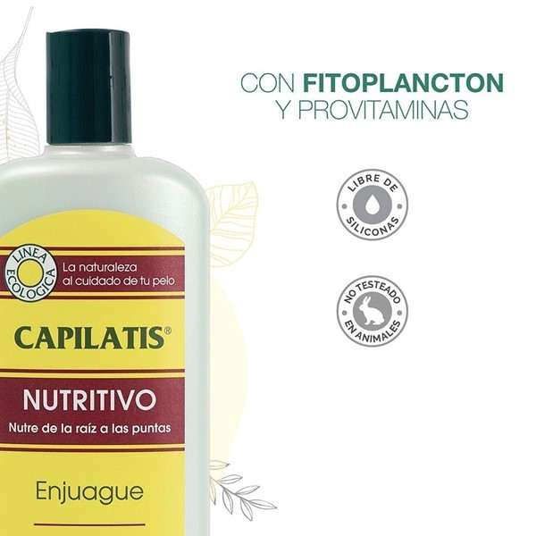 Capilatis Enjuague Nutritivo Línea Ecologica 420 ml alt