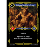 117 Lider De La Plebe Infernal 1ra Edicion - Coste 4 #1