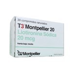 T3 Montpellier Liotironina 20 Mcg x 30 Comp Tipo de Receta Opcional #1