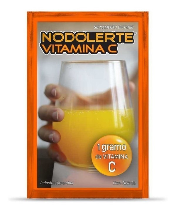 Nodolerte Vitamina C Con a D Y Zinc Suplemento 10 Sobres Unico #1