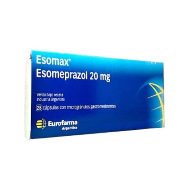 Eurofarma Esomax 20 Mg Esomeprazol x 28 Cáps #1