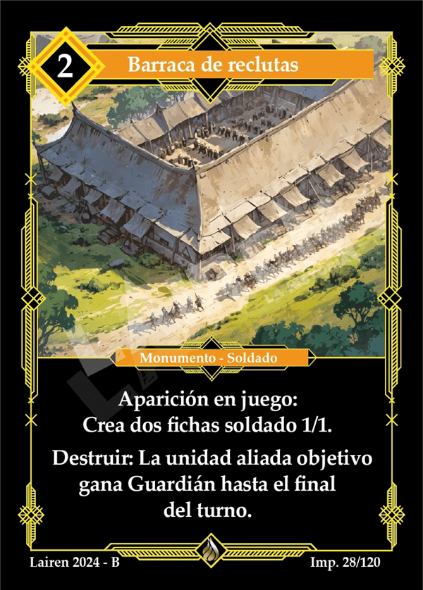 028 Barraca De Reclutas - Coste 2