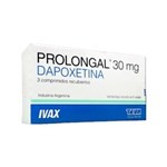 Teva Prolongal Dapoxetina 30 Mg x 3 Comp Recubiertos #1