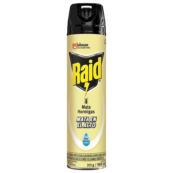 Insecticida Raid Mata Hormigas En Aerosol 360 Ml alt