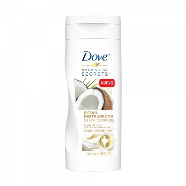 Dove Crema Coco Y Almendras 200 ml alt