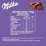Chocolate De Leche Aireado Milka 110 G #2
